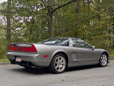 2000 Acura NSX in Sebring Silver over Black