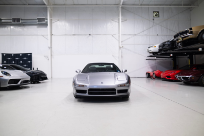 2000 Acura NSX in Sebring Silver over Black