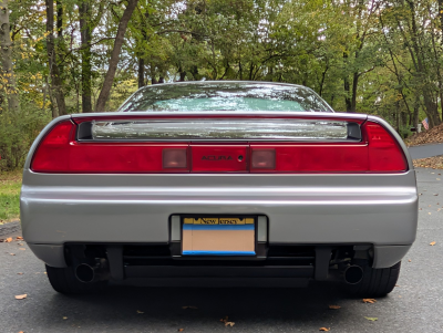 2000 Acura NSX in Sebring Silver over Black