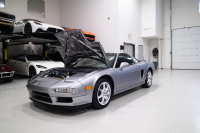 2000 Acura NSX in Sebring Silver over Black