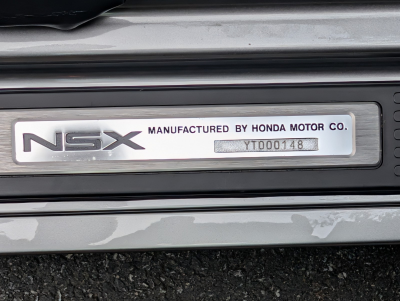 2000 Acura NSX in Sebring Silver over Black