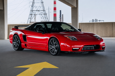 1992 Acura NSX in Formula Red over Black