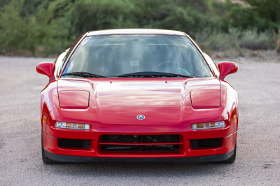 1999 Acura NSX in New Formula Red over Black