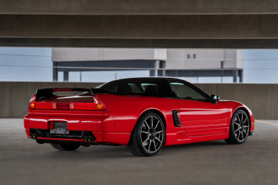 1992 Acura NSX in Formula Red over Black