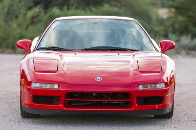 1999 Acura NSX in New Formula Red over Black