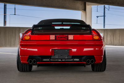 1992 Acura NSX in Formula Red over Black