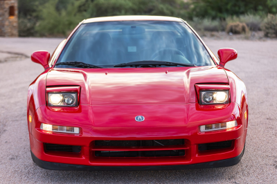 1999 Acura NSX in New Formula Red over Black