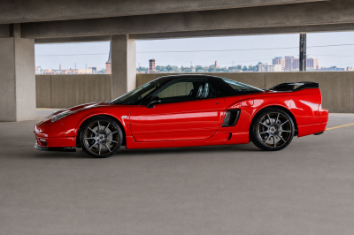 1992 Acura NSX in Formula Red over Black