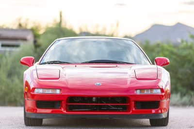 1999 Acura NSX in New Formula Red over Black