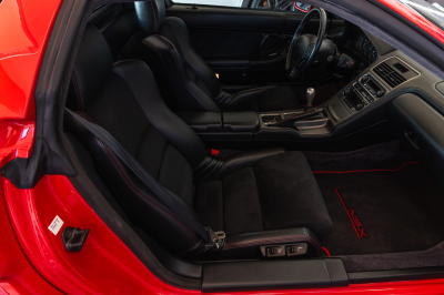 1999 Acura NSX in New Formula Red over Black
