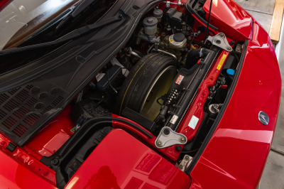 1999 Acura NSX in New Formula Red over Black