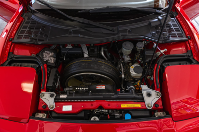 1999 Acura NSX in New Formula Red over Black