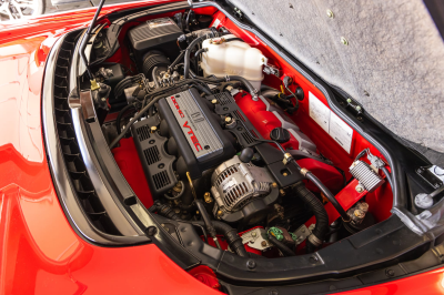 1999 Acura NSX in New Formula Red over Black