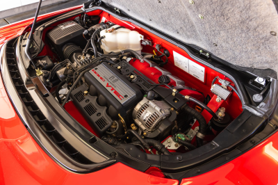 1999 Acura NSX in New Formula Red over Black
