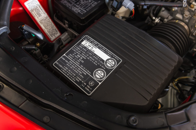 1999 Acura NSX in New Formula Red over Black