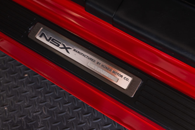 1999 Acura NSX in New Formula Red over Black