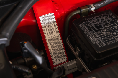 1999 Acura NSX in New Formula Red over Black