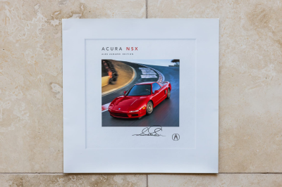 1999 Acura NSX in New Formula Red over Black