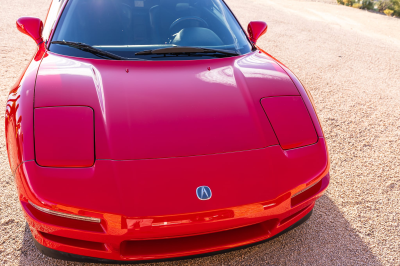 1999 Acura NSX in New Formula Red over Black