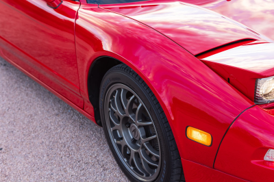 1999 Acura NSX in New Formula Red over Black