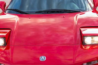 1999 Acura NSX in New Formula Red over Black