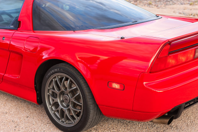 1999 Acura NSX in New Formula Red over Black