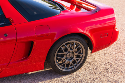 1999 Acura NSX in New Formula Red over Black