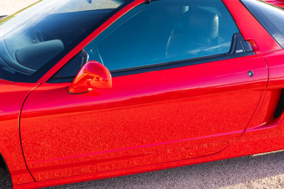 1999 Acura NSX in New Formula Red over Black
