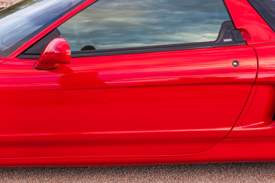 1999 Acura NSX in New Formula Red over Black