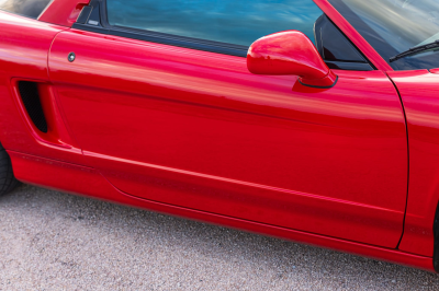 1999 Acura NSX in New Formula Red over Black