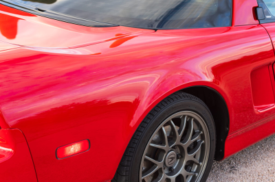 1999 Acura NSX in New Formula Red over Black
