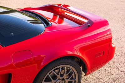 1999 Acura NSX in New Formula Red over Black
