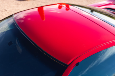 1999 Acura NSX in New Formula Red over Black