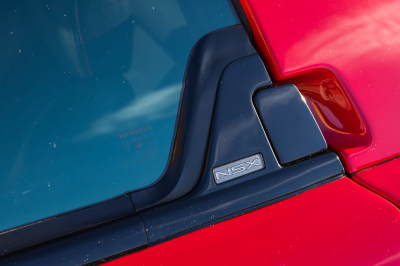 1999 Acura NSX in New Formula Red over Black