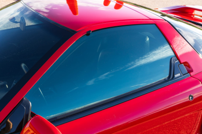 1999 Acura NSX in New Formula Red over Black