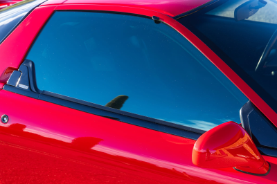 1999 Acura NSX in New Formula Red over Black