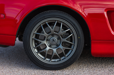 1999 Acura NSX in New Formula Red over Black