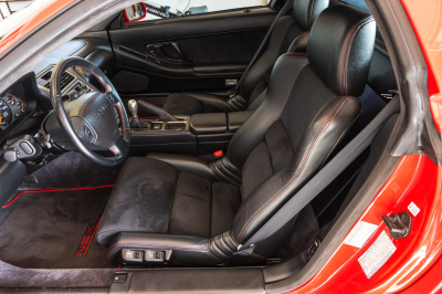 1999 Acura NSX in New Formula Red over Black