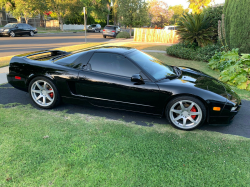 1996 Acura NSX in Berlina Black over Black