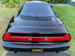 1996 Acura NSX in Berlina Black over Black