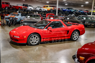 1995 Acura NSX in Formula Red over Black