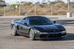 1996 Acura NSX in Berlina Black over Black