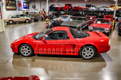 1995 Acura NSX in Formula Red over Black