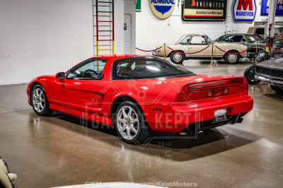 1995 Acura NSX in Formula Red over Black