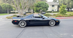 1996 Acura NSX in Berlina Black over Black