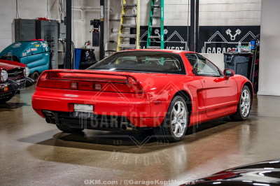 1995 Acura NSX in Formula Red over Black