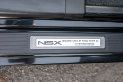 1996 Acura NSX in Berlina Black over Black