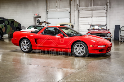 1995 Acura NSX in Formula Red over Black