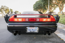 1996 Acura NSX in Berlina Black over Black