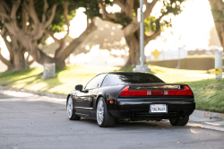 1996 Acura NSX in Berlina Black over Black